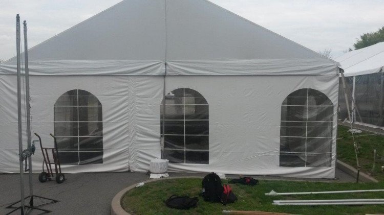 Tent Walls Solid White