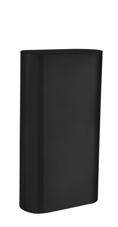 Black Oblong Pedestal Display 36