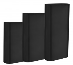 Black Oblong Pedestal Display - 3 Piece Set (30-3642)