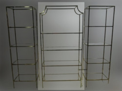 Gold Arc Shelf Display