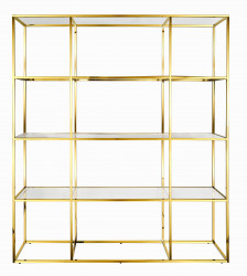 Shelf Gold Clear Acrylic