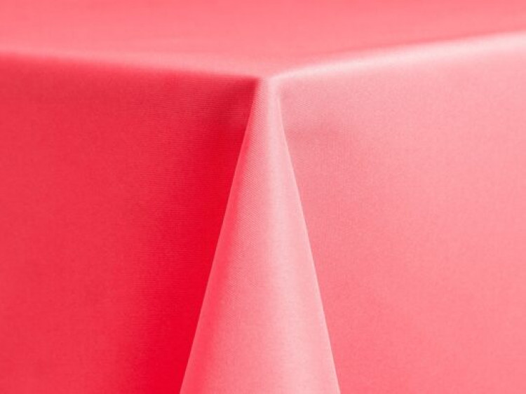 Neon Pink Polyester Linen