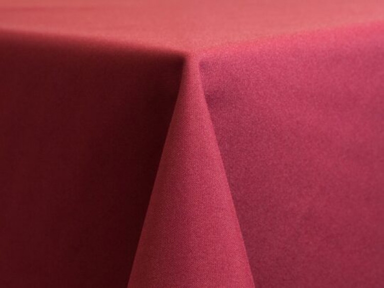 Ruby Polyester Linen