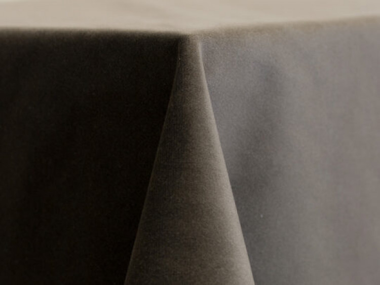 Charcoal Velvet Linen