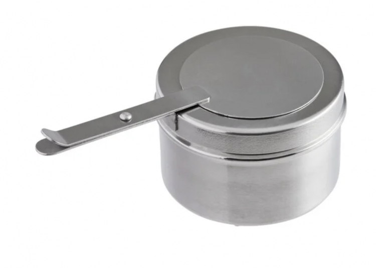 Stainless Steel Chafer Fuel Holder with Cover