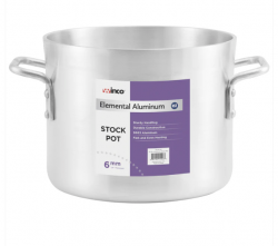 12 Quart  Aluminum Stock Pot, 6mm