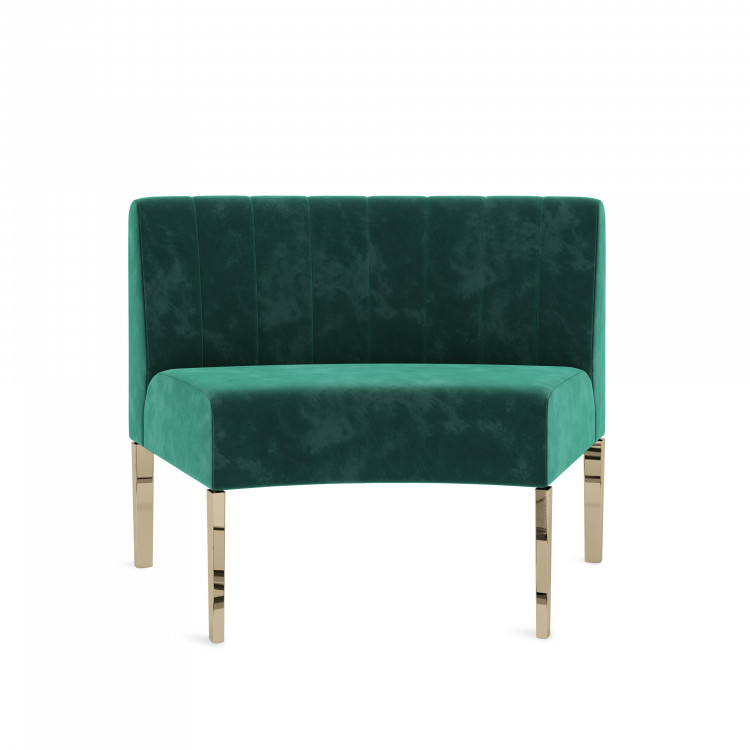 Kincaid Inside Round -Emerald Velvet