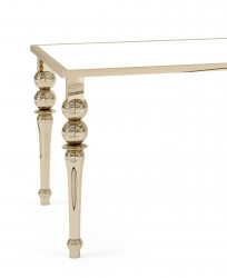 Metropolitan Table - Polished Gold - 30 Ambassador Legs (8'