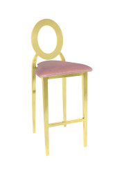 Gold Carli Barstool