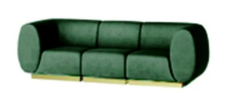 Colette Sofa - Emerald Velvet