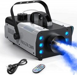 Fog Machine, 1200W Smoke Machine with 6 LEDs RGB Lighting