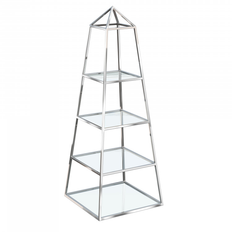 Silver Dome Shelf Display