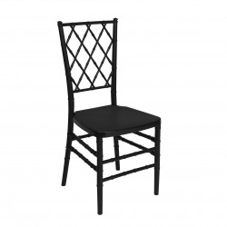 Black Diamond Back Chair