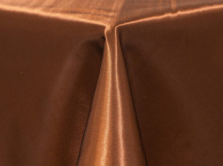 Copper Poly Satin Linen