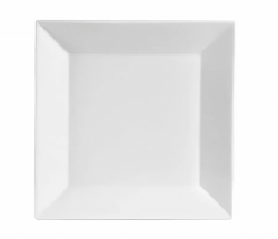 White China Platter - 14x14 Square