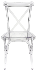 Clear X CrossBack Chair