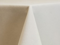 Ivory Velvet Linen