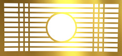 6ft Grill Front Gold (GW)