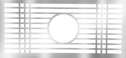 6ft Grill Front Silver Bar (SW)