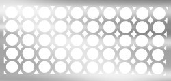 6ft Circle Front Silver Bar (SW)