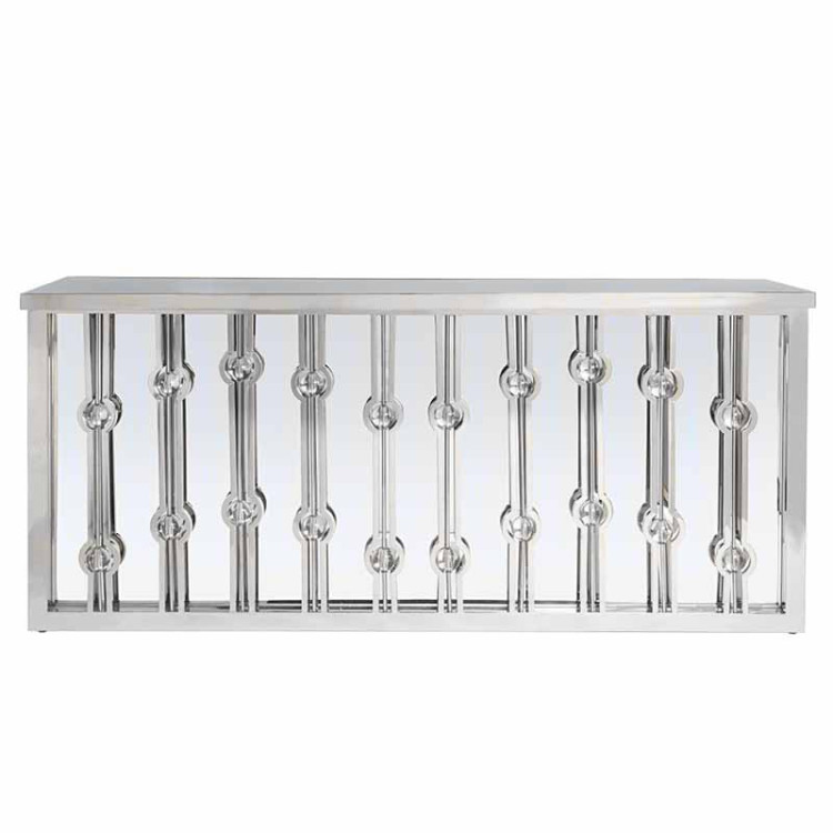Washington Mirror Bar Silver,  6'