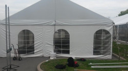 Tent Walls Cathedral Window