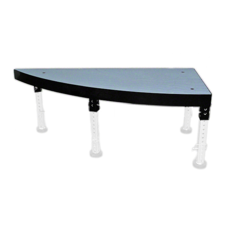 BilJax Stage Round LEFT Extension Stage Deck Platform (4'x20