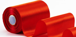 Red Satin Ribbon 4 Inch x 22 yd