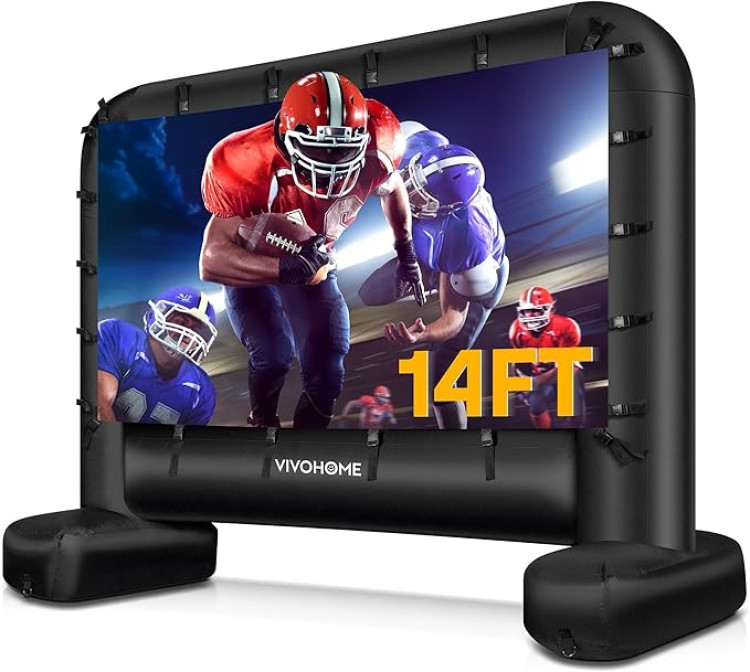 VIVOHOME 14 FT Inflatable Projector Screen