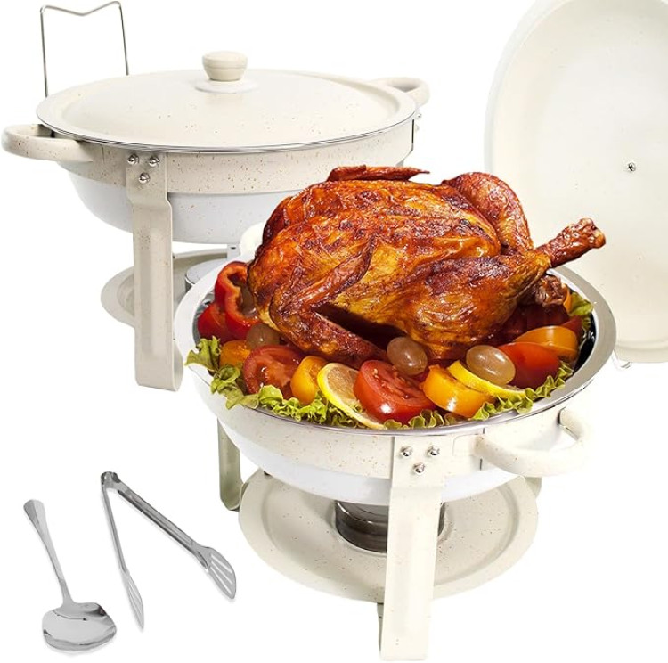 Chaffer Pot 5QT With Stand